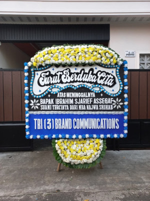 Papan Bunga Duka di Labuhanbatu Utara